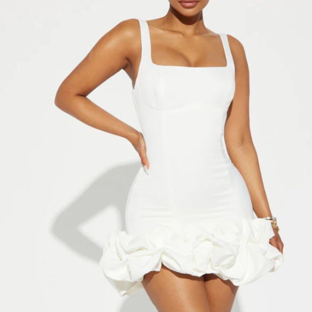 Fashion Nova Sienna Satin Mini Dress